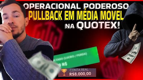 Como operar Pullback em Média Móvel na Quotex Revelei o Segredo para