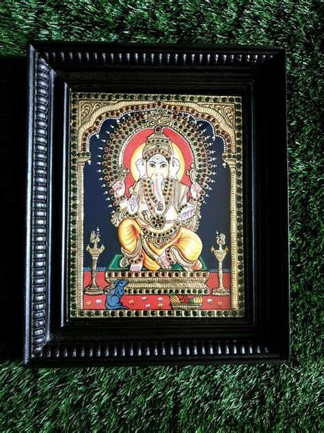 Ganesha Tanjore Painting At Best Price In Chennai By Indian Bliss