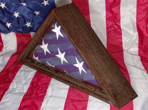 Stunning memorial or military burial flag cases handcrafted from exotic ...