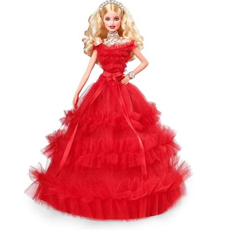 Barbie Mattel Signature Holiday Doll Blonde Frn