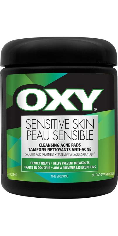 Buy OXY Sensitive Skin Cleansing Acne Pads With Salicylic Acid At Well