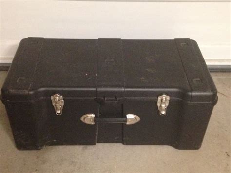 Black Contico Deluxe Trunk 235 Gallon 32 X 17 X 1225 H For Sale