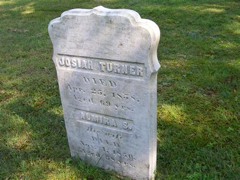 Josiah Turner 1789 1858 Mémorial Find A Grave