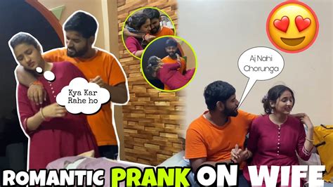 Romantic Prank Gone Romantic ️ Beautiful Wife Prank Husband Wife Best Prank