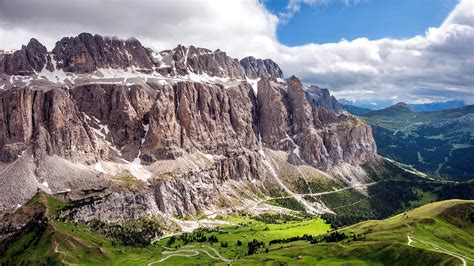 Gardena Pass Dolomites Selva Di Val Gardena Trentino Alto Adige