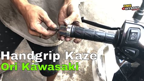 Pasang Handgrip Kaze Ori Kawasaki Di Vario 125 Old YouTube