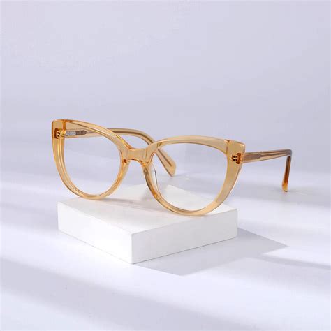 Catwalk Cat Eye Yellow Glasses - Aoolia.com