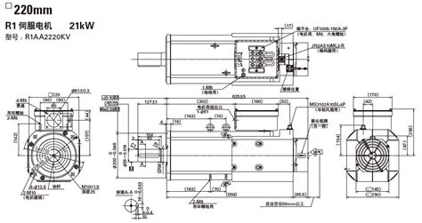 R1伺服电机 200v系列低惯量r1伺服电机 200v系列低惯量