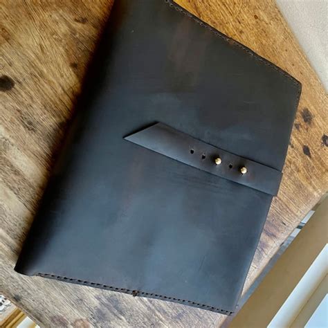 Leather Legal Pad Portfolio Personalized Leather Legal Size Etsy