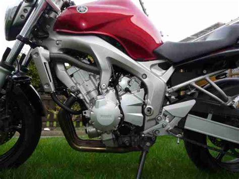 Yamaha FZ6 N FAZER RJ07 Rot 98 PS Naked Bike Bestes Angebot Von Yamaha