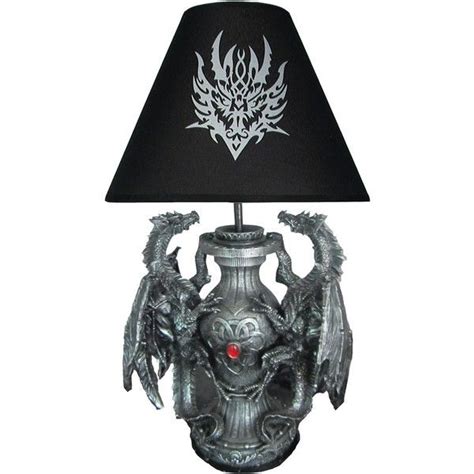 Twin Dragon Lamp 89 Aud Liked On Polyvore Featuring Home Lighting