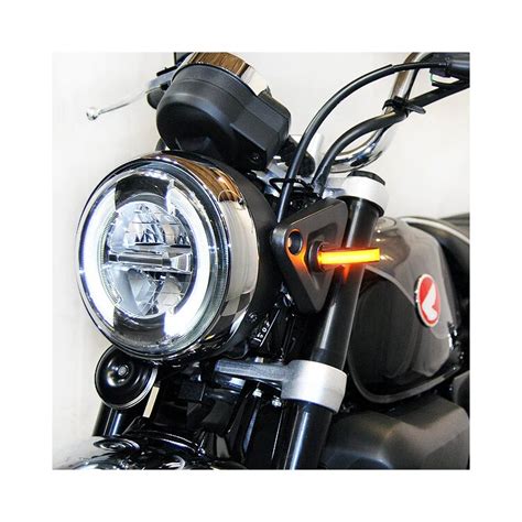 New Rage Cycles LED Front Turn Signals Honda Monkey 2019 2025 RevZilla