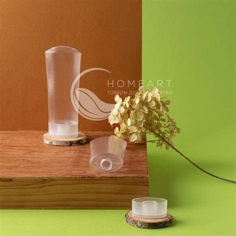 Туба для крема Прозрачная плоская, 30 мл. | HomeArt