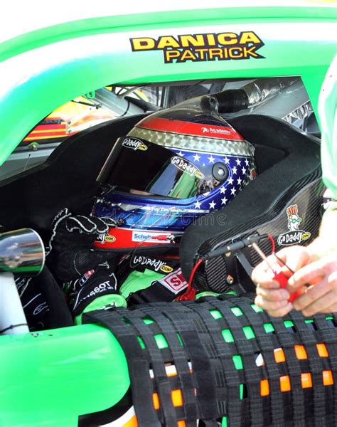 Excitador Danica Patrick Do Carro De Corridas Imagem De Stock Editorial