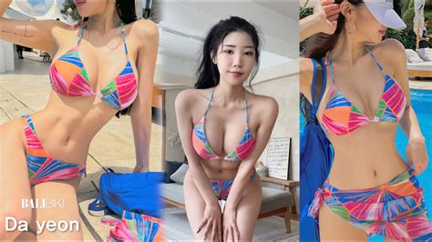 [세로직캠] 다연모델의 비키니 룩북 촬영현장 Lovely Bikini Outfit Youtube