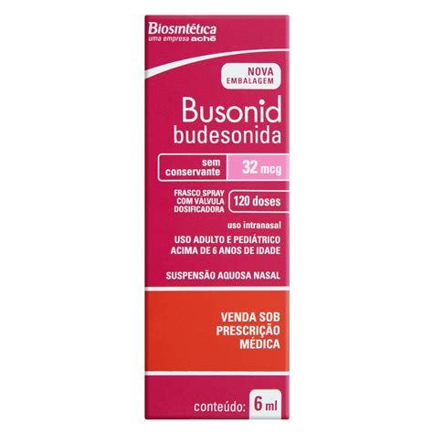 Busonid Serve Para Desentupir O Nariz