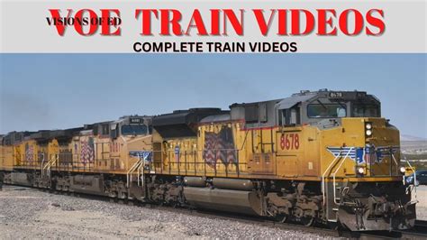 VOE New Train Videos October 12 2023 Railfanning UP BNSF Trains