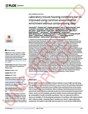 Fillable Online Environmental Enrichment For Rats And Mice Housed In