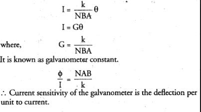 formula. Define sensitivity of a moving coil ine sensitivity of a ...