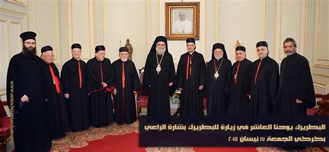 البطريرك يوحنا العاشر في زيارة للبطريرك بشارة الراعي Greek Orthodox