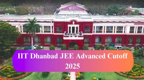 Iit Dhanbad Jee Advanced Cutoff Check Previous Year Cut Off