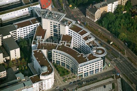 Luftbild Leipzig Sachsen Blick auf das Bürogebäude Listbogen in Leipzig