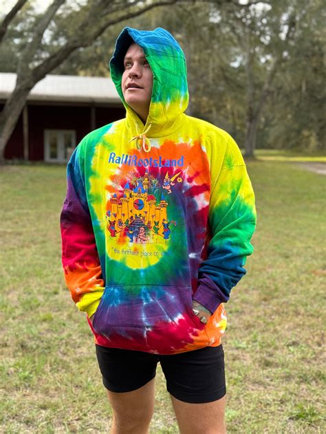 Rainbow Hoodie L