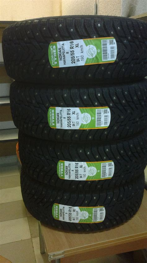 Nokian Hakkapeliitta 8 205/55 r16 — Audi A3 (8V), 1,4 л, 2014 года ...