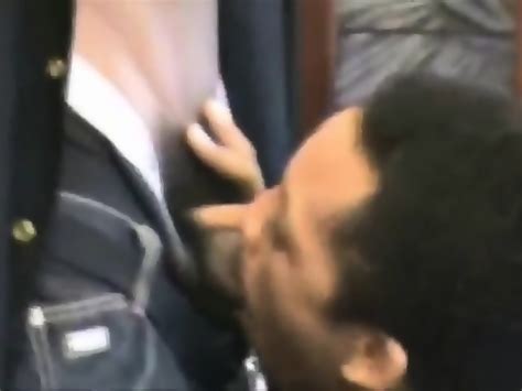 Black Boy Cums In Pretty Mouth Interracial Gay Blowjob