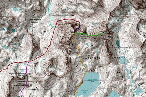 Glacier Peak Map : Photos, Diagrams & Topos : SummitPost