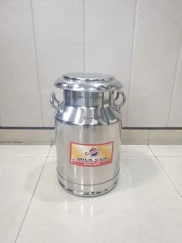 Cowbell Stainless Steel Milk Can Litre At In Ambala Id