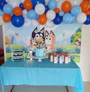 Originales Ideas Para Mesas Dulces De Bluey Pasteles De Cumpleanos