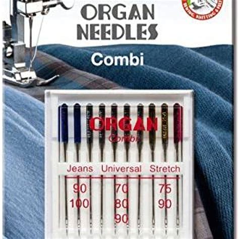 Organ Combi Symaskinnåler 10 pk Lille L