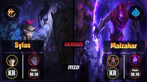 Doinb Sylas Mid Conqueror Vs Malzahar Grandmaster Kr Patch 1010