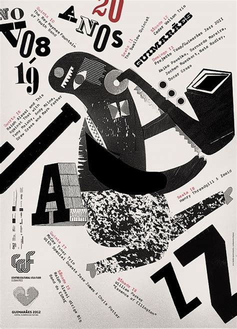 Guimarães Jazz Posters Feel Desain — Designspiration Jazz Poster