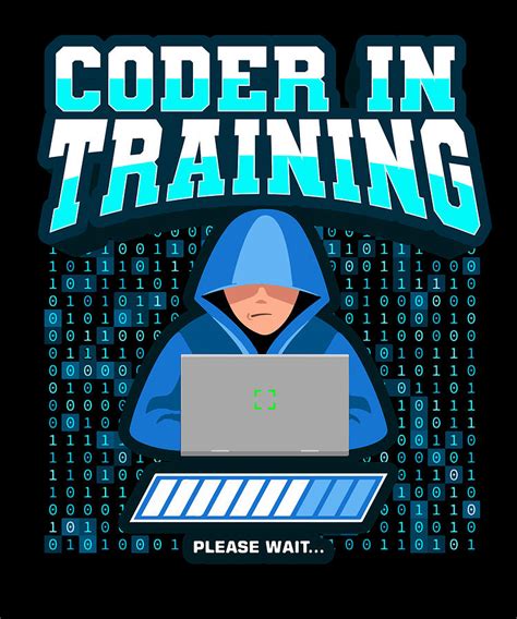 Programmer Coder Software Engineer Programming Coding Digital Art By