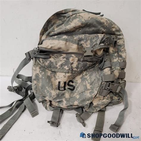 Us Army Military Issue Digital Camo Camouflage Ruck Sack Backpack