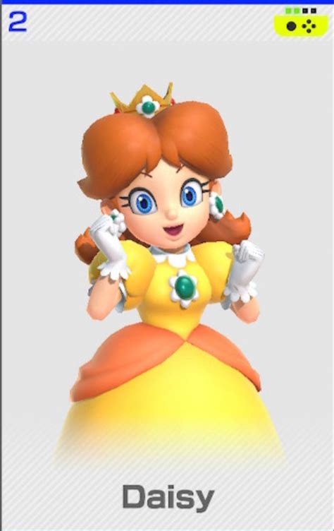 Daisy, the Beloved Character from Mario Party 9