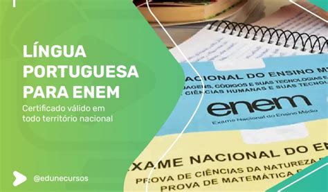 Curso: Língua Portuguesa para ENEM - Online e Gratuito