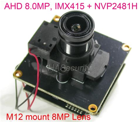 8mp Ahd 8 0mp 15fps 1 2 8 Imx415 Cmos Image Sensor Nvp2481 Cctv