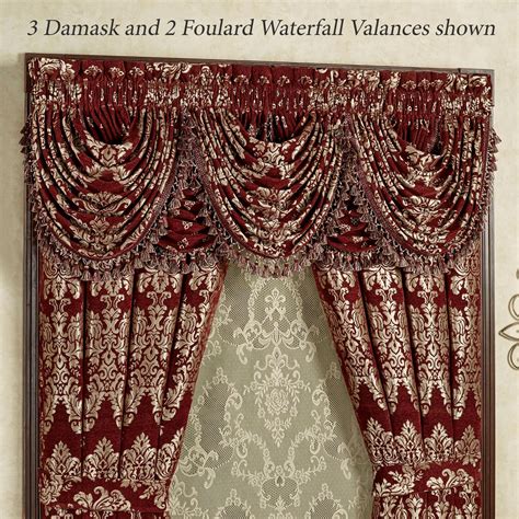 Dynasty Waterfall Valance Window Treatment