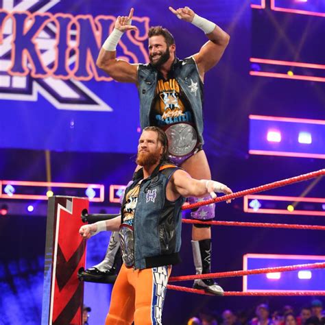 Photos Ryder Hawkins The Usos And The Revival Slug It Out For Raw