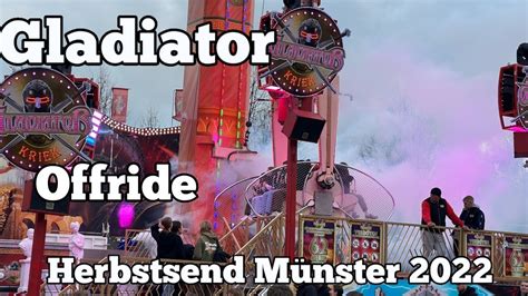 Gladiator Kriek Offride Herbstsend M Nster Youtube