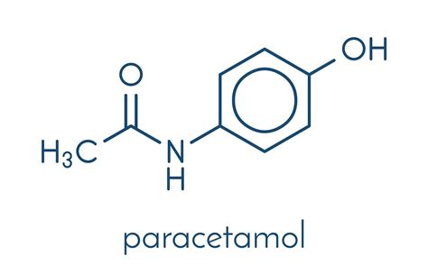 Chemical Structure Of Paracetamol