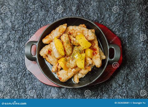 Chinese Food Sweet and Sour Pork Dish Stock Image - Image of oven, sauce: 263658681