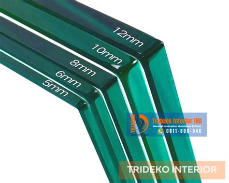 Aplikator Kaca Tempered Untuk Kanopi Trideko Interior