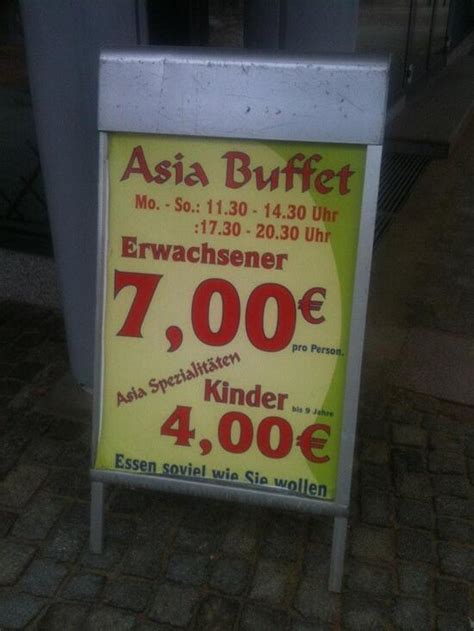 Speisekarte Von Asia Restaurant Frankfurt Oder