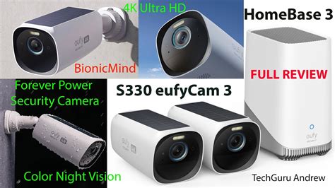 EufyCam S330 4K Ultra HD With HomeBase 3 FULL REVIEW YouTube