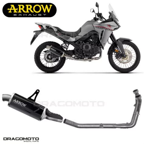 Impianto Completo Honda Xl Transalp Arrow Alu Nero Indy