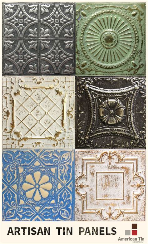 Artisan Tin Panels For Backsplashes Ceilings And Walls